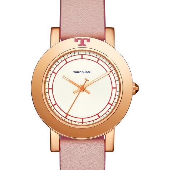✨ SOLD ✨ Tory Burch Ellsworth Leather Strap Watch - Picture 3 of 8